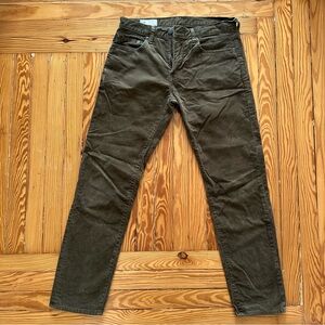 Gap corduroy slim fit pants